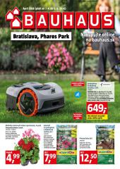 1. strana letáka BAUHAUS