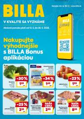 1. strana letáka Billa