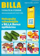 1. strana letáka Billa