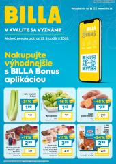 1. strana letáka Billa