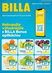 1. strana letáka Billa