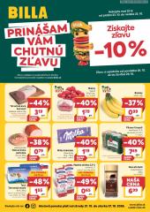 1. strana letáka Billa