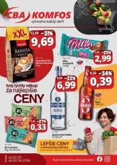 1. strana letáka CBA Komfos