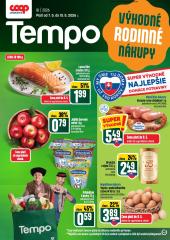 1. strana letáka COOP Jednota