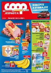 COOP Jednota leták - 28. 5. - 3. 6. 2026, 1.strana