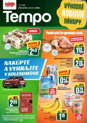 1. strana letáka COOP Jednota