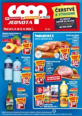 1. strana letáka COOP Jednota