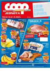 COOP Jednota leták – 1. 10. - 7. 10. 2026, 1. strana