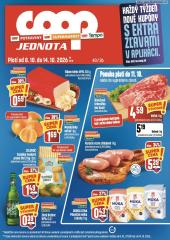 1. strana letáka COOP Jednota