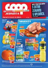 1. strana letáka COOP Jednota
