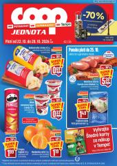 1. strana letáka COOP Jednota