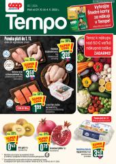 1. strana letáka COOP Jednota
