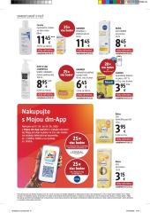 6. strana letáka dm drogerie
