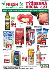 1. strana letáka FRESH Plus