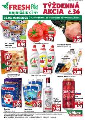 1. strana letáka FRESH