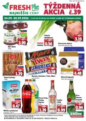 1. strana letáka FRESH Plus