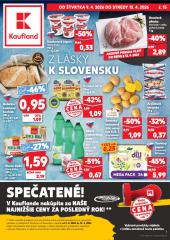 1. strana letáka Kaufland