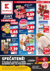 1. strana letáka Kaufland