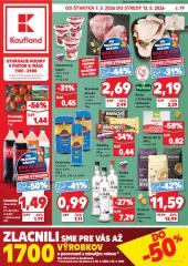 1. strana letáka Kaufland