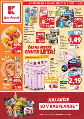 1. strana letáka Kaufland