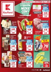 Kaufland leták - 16. 7. - 22. 7. 2026, 1.strana