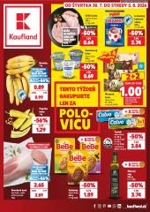 1. strana letáka Kaufland