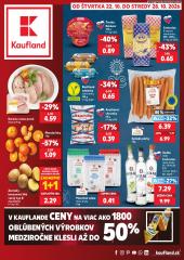 1. strana letáka Kaufland
