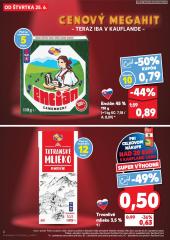 Kaufland leták - 25. 6. - 1. 7. 2026, 2.strana
