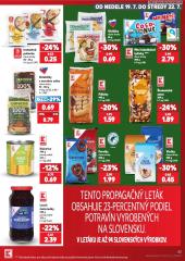 Kaufland leták - 19. 7. - 22. 7. 2026, 83.strana