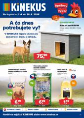 1. strana letáka Kinekus