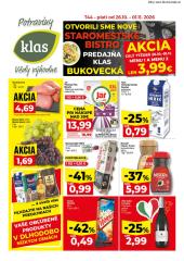1. strana letáka Klas