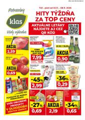 Klas leták – 2. 11. - 8. 11. 2026, 1. strana