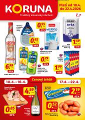 1. strana letáka KORUNA