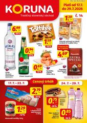 KORUNA leták - 17. 7. - 29. 7. 2026, 1.strana