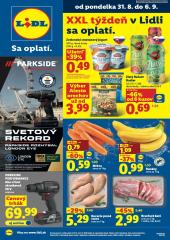 1. strana letáka Lidl