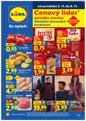 Lidl leták – 2. 11. - 8. 11. 2026, 1. strana