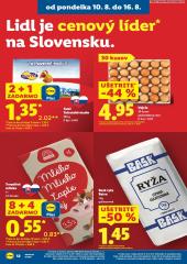 16. strana letáka Lidl
