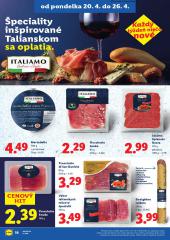 18. strana letáka Lidl