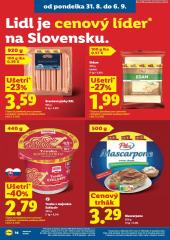 22. strana letáka Lidl