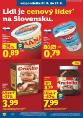 24. strana letáka Lidl