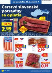 26. strana letáka Lidl