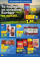 28. strana letáka Lidl
