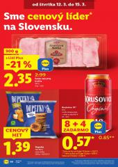 Lidl leták - 12. 3. - 15. 3. 2026, 54.strana