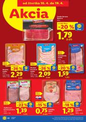 Lidl leták - 16. 4. - 19. 4. 2026, 60.strana