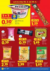 62. strana letáka Lidl