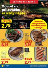 62. strana letáka Lidl