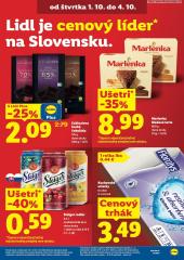 Lidl leták – 1. 10. - 4. 10. 2026, 69. strana
