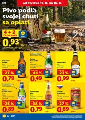 Lidl leták - 13. 8. - 16. 8. 2026, 70.strana