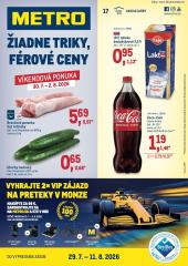 1. strana letáka METRO
