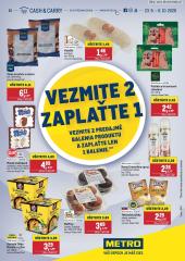 1. strana letáka METRO